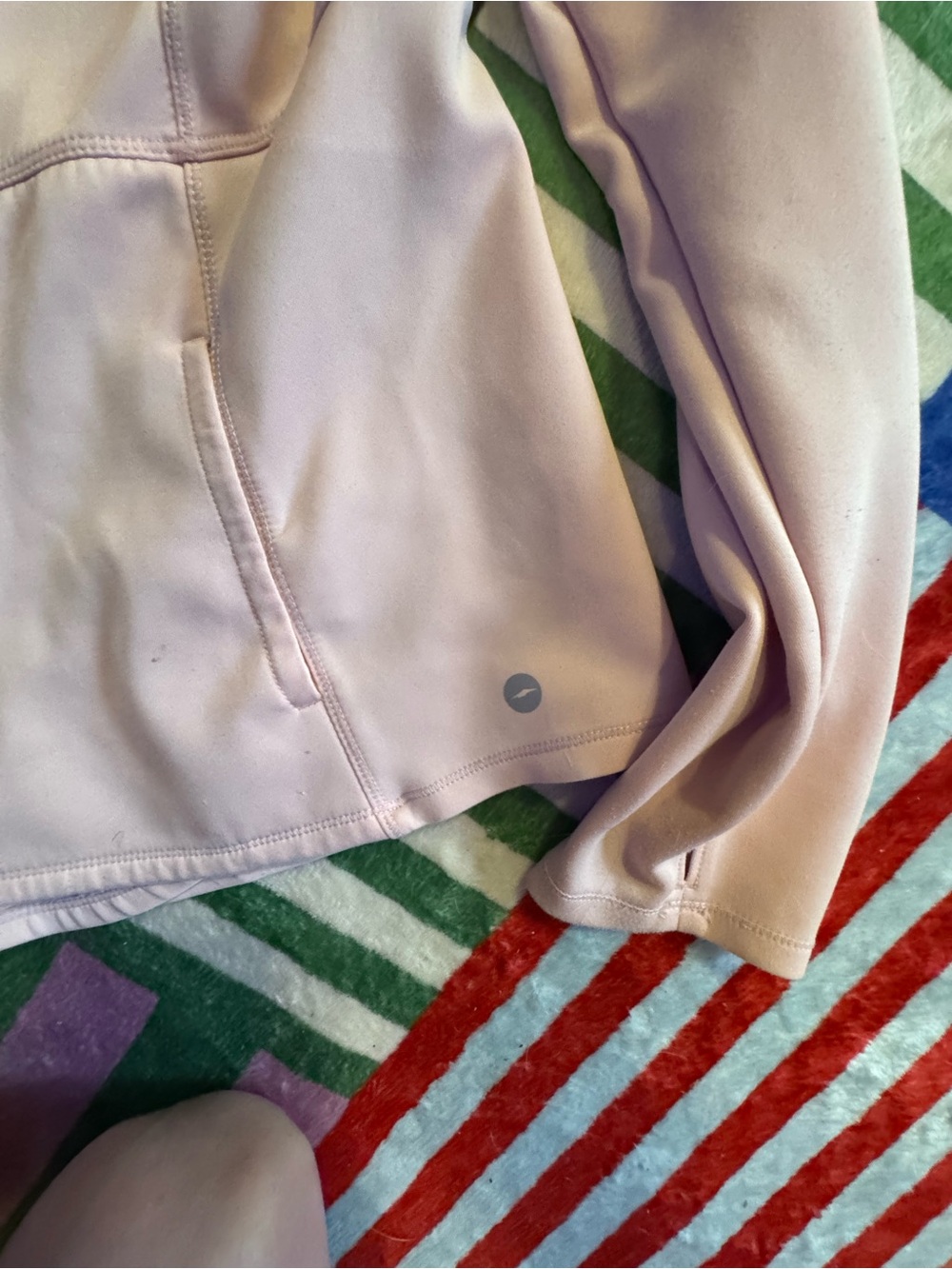 Avia Light Pink Full-Zip Bomber Jacket - Picture 2 of 6